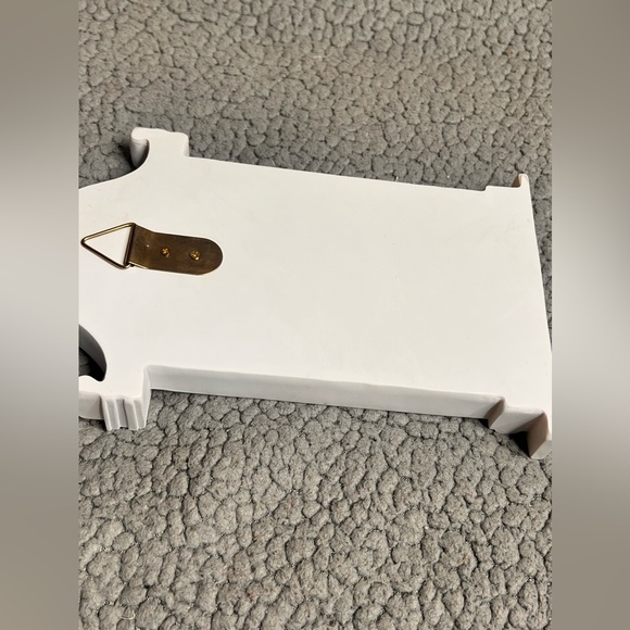 Mini Glitter Fairy Door White And Pink - Picture 7 of 10